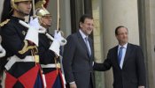 Hollande recibe a Rajoy en el Elíseo