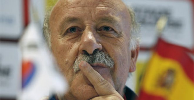 Del Bosque: "Si Piqué y Ramos no se llevan bien, que se lleven"