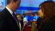 Cameron rechaza una carta de Cristina Fernández sobre las Malvinas