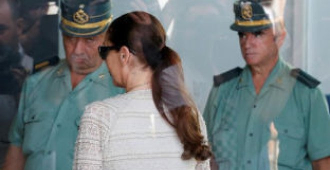 Isabel Pantoja, en el banquillo