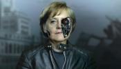 De nazi a Terminator, las caricaturas de Merkel según la prensa internacional