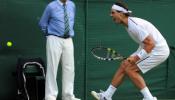 Nadal claudica ante un debutante en segunda ronda de Wimbledon