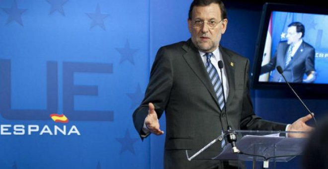 Rajoy: "Mi obligación es estar en la final de la Eurocopa"