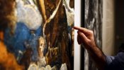 El Thyssen inicia a la vista del público la restauración de 'El Paraíso' de Tintoretto
