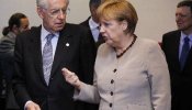 Monti y Merkel se reúnen en una cumbre bilateral con la crisis europea de fondo