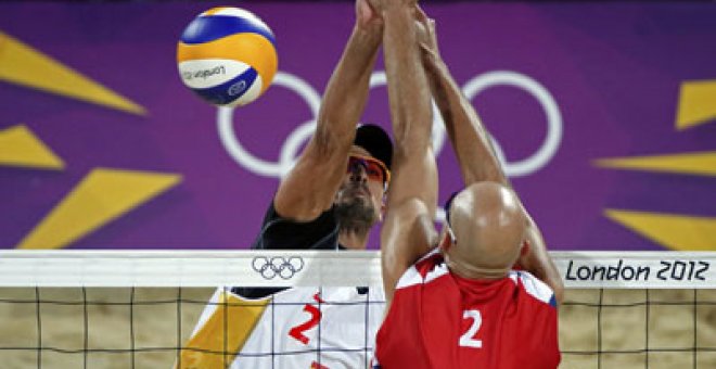 Herrera y Gavira hacen sufrir a los campeones olímpicos