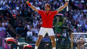 Federer tira de épica para luchar por el oro