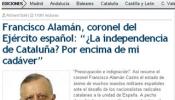 "¿La independencia de Cataluña? Por encima de mi cadáver"