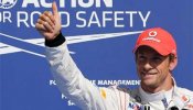 Button, 'pole' en Bélgica; Alonso saldrá quinto