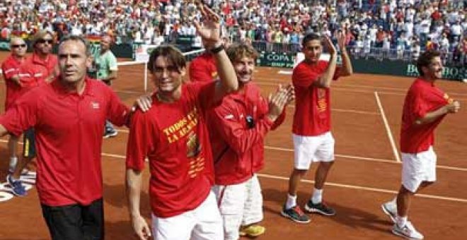 Ferrer guía a España a su novena final de Copa Davis