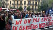 Feministas de toda España se manifiestan contra la reforma del aborto de Gallardón