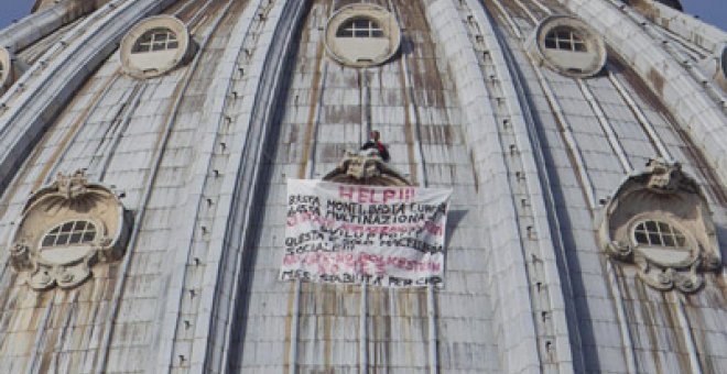 Un empresario eleva sus protestas hasta el corazón del Vaticano