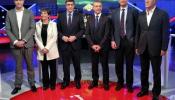 El debate a seis de la campaña vasca mezcla crisis e independencia