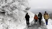 La primeras nevadas tiñen a España de blanco