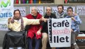 Uno de los trabajadores en conflicto con Telefónica abandona la huelga de hambre por problemas de salud
