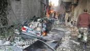 Al menos 34 muertos en Damasco por la explosión de dos coches bomba