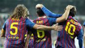 El Barça renueva a Xavi y Puyol hasta 2016 y a Messi hasta 2018