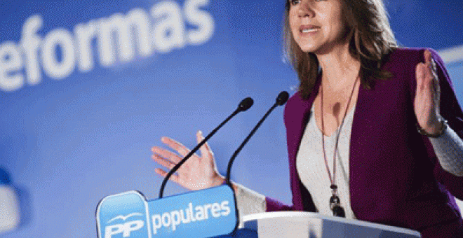 Cospedal explica ante el juez por qué acusó al PSOE de espiar al PP