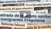 El PSOE denuncia en un vídeo "el año del cambiazo" de Rajoy