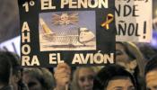 Miles de manifestantes en Madrid exigen un futuro para Iberia