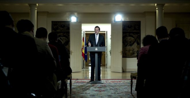 Rajoy tras incumplir su programa: "No hay que engañar a los españoles, 2013 será muy duro"