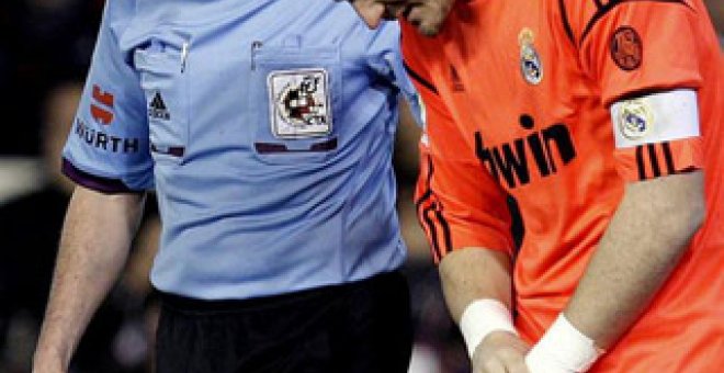 Casillas se pierde las semifinales de Copa y la Champions contra el Manchester