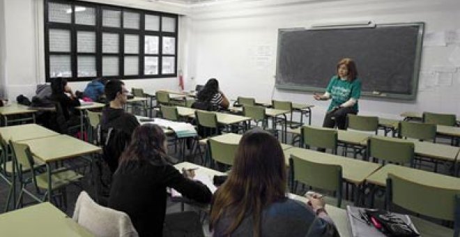 Los estudiantes cifran en un 80% el apoyo de la huelga en Secundaria