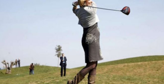 Aguirre se inscribe en el Lady Golf Solidario
