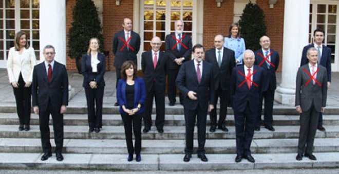 Rajoy preside el 60% del Consejo de Ministros
