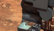 Curiosity obtiene muestras del interior de una roca marciana
