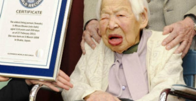 Misao Okawa, la mujer más vieja del mundo con 114 años