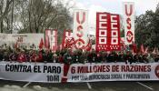 Cayo Lara: "Nadie tiene derecho a llevar a España al abismo"
