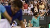 Nadal despega ante Federer