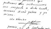 Una carta de Bárcenas a un banco permitiría cotejar su letra con las cuentas B del PP