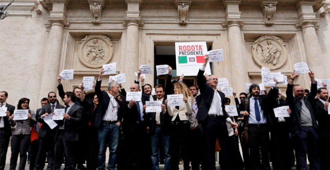 Napolitano es reelegido presidente de Italia a sus 87 años