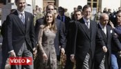 Los príncipes de Asturias, abucheados en la universidad de Alcalá de Henares