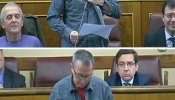 Joan Baldoví se desviste ante Rajoy: "Así nos están dejando"