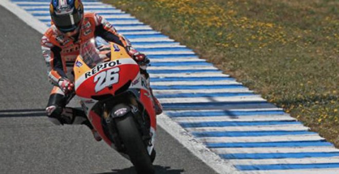 Pedrosa gana en Jerez