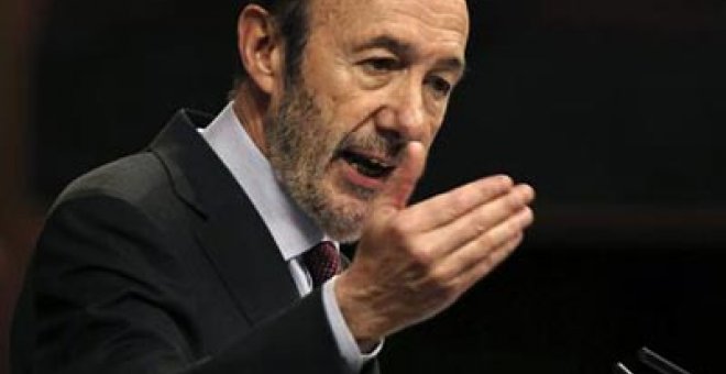 Rubalcaba ve una España "asustada", "pesimista", "sin horizonte"