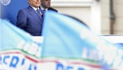 Silvio Berlusconi, en un mitin: "Los jueces quieren eliminarme"