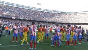 Pasillo al Barça en el Calderón