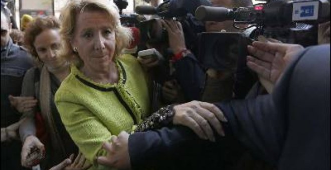 El PP ignora la petición de elecciones internas de Aguirre