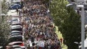 Miles de personas piden en Pamplona la dimisión de Barcina