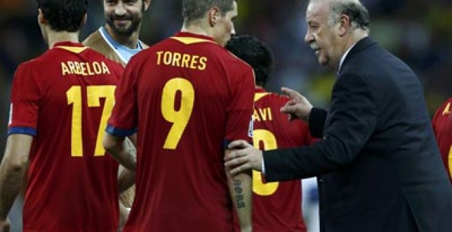 Del Bosque se abona a la ruleta y gana