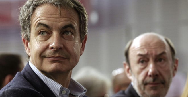 Zapatero exhorta al PSOE "a seguir los impulsos de Rubalcaba"