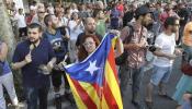 Cientos de personas piden la dimisión de Rajoy en Barcelona