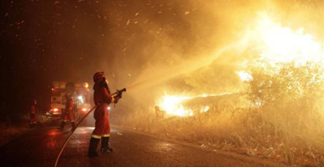 Extinguido el incendio de Almorox tras quemar 1.400 hectáreas