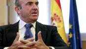 De Guindos: "En España no se da a un botón y se suben o se bajan los salarios"