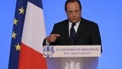 Hollande: "Francia está dispuesta a castigar a quienes gasean inocentes"