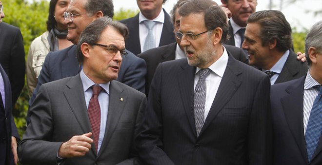 Rajoy y Mas hablaron por teléfono tras el envío de la carta